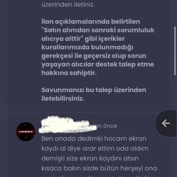 Itemsatış Satıcıyı Korumuyor Mağduriyetim Devam Ediyor