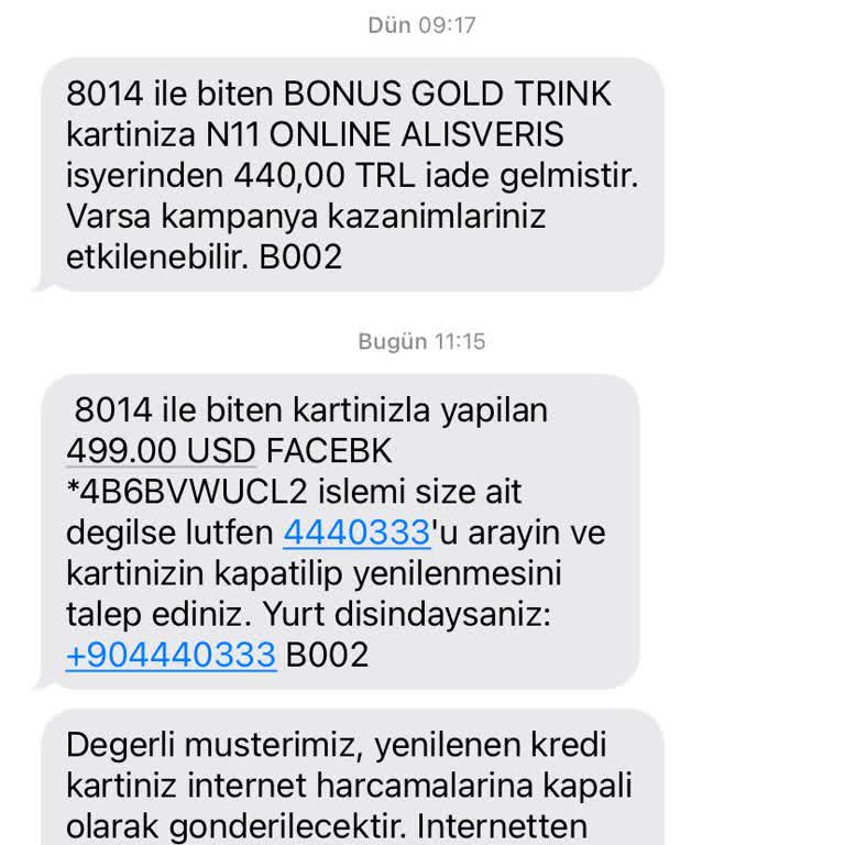 Facebook Üzerinden İzinsiz Kredi Kartı Çekimi Ve İade Talebi