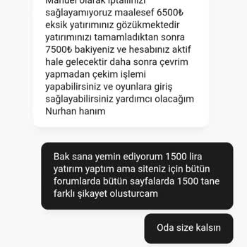 Yatırım İşlemim Gerçekleşmedi, Canlı Destekte Kötü Davranışla Karşılaştım