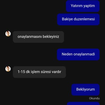 Yatırdığım Para Hesabıma Geçmedi Mağdur Edildim