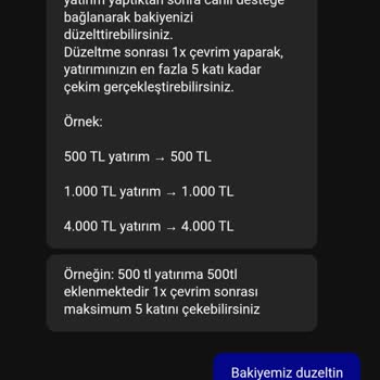 Yatırdığım Para Hesabıma Geçmedi Mağdur Edildim