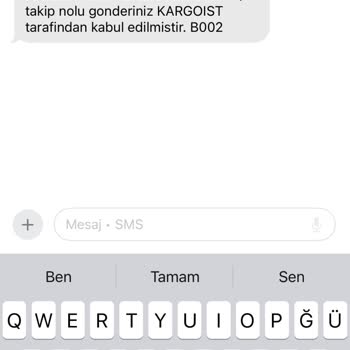 Kargom Adresime Gelmeden İade Edildi Hiçbir Bilgilendirme Yapılmadı