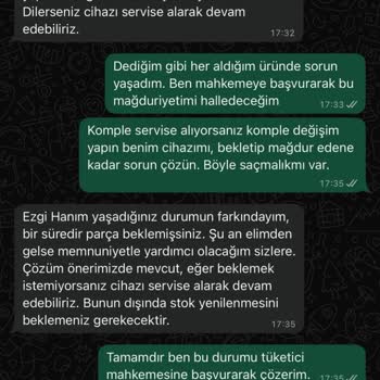 Dyson Parça Temini Gecikmesi Mağduriyet Yarattı