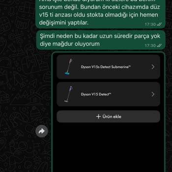 Dyson Parça Temini Gecikmesi Mağduriyet Yarattı
