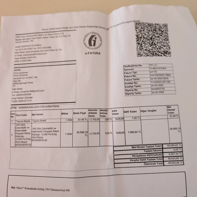 Aldığım Süpürge İki Kez Hasarlı Geldi, Mağduriyetim Giderilmiyor!