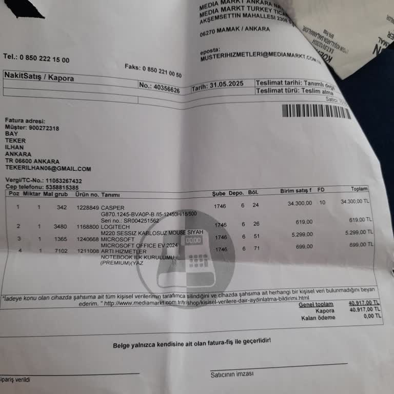 Satın Alınan Dizüstü Bilgisayar Arızalı Çıktı, İade Talebime Dönüş Yapılmadı