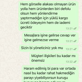 Yanlış Renk Ve Hatalı Elbise, Yetersiz İade Süreci