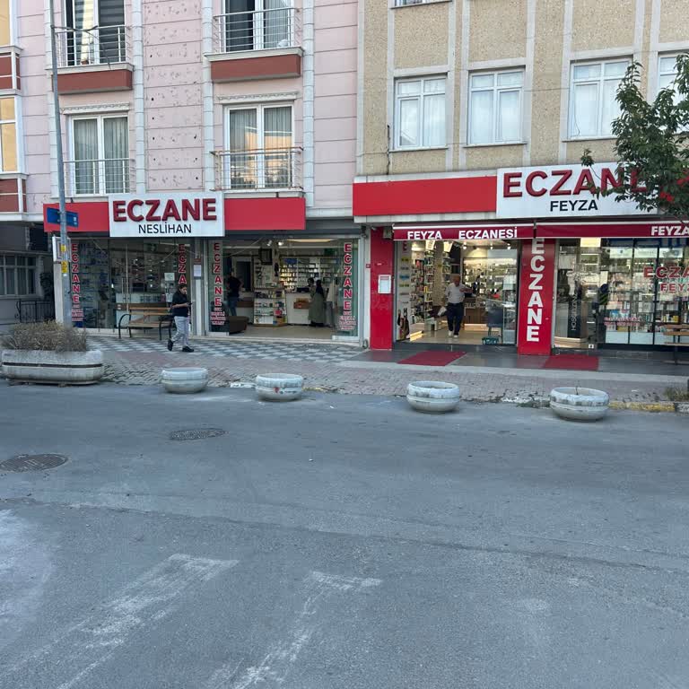 Eczanelerin Kaldırıma Taş Saksı Koyarak Parkı Engellemesi