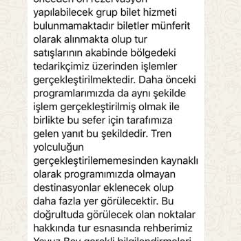 Cemre Tur Batum-Tiflis Turunda Yaşanan Program Aksaklıkları Ve İade Talebi