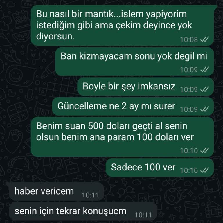 Para Çekme Talebim Bir Haftadır Sonuçlanmadı, Muhatap Bulamıyorum