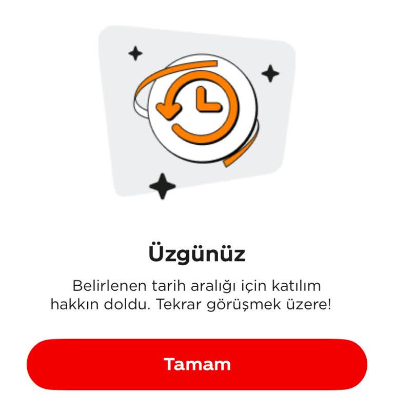 Coca-Cola Kampanya Kodlarının Platformda Geçerli Olmaması