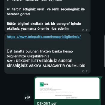Sipariş Sonrası İletişim Sorunu Ve Mağduriyet