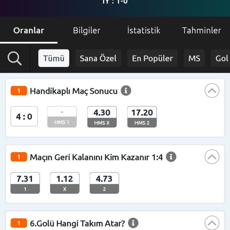 Bilyoner Bahis Oynarken Maç Dakikası Yanlış Gösterildi Mağdur Oldum