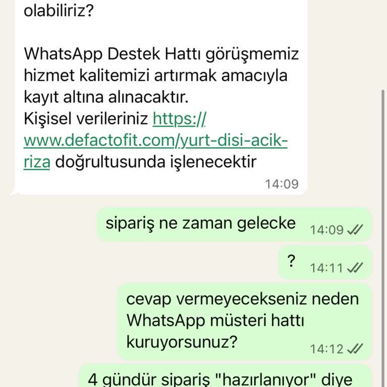 Siparişimin Durumu Belirsiz, İptal Ve İade Taleplerime Yanıt Alamıyorum