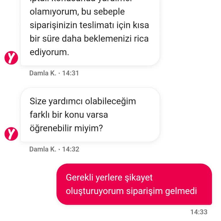 Geç Teslim Edilmeyen Sipariş Ve İade Sorunu