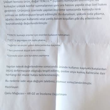 Yetersiz Bilgilendirme Ve Kullanıcı Hatası Gerekçesiyle İade Reddi Mağduriyeti