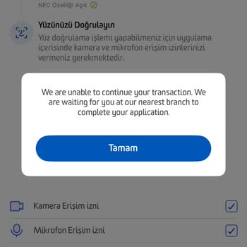 Mobil Uygulama Şifre Sorunu Kredi Ödememi Engelliyor