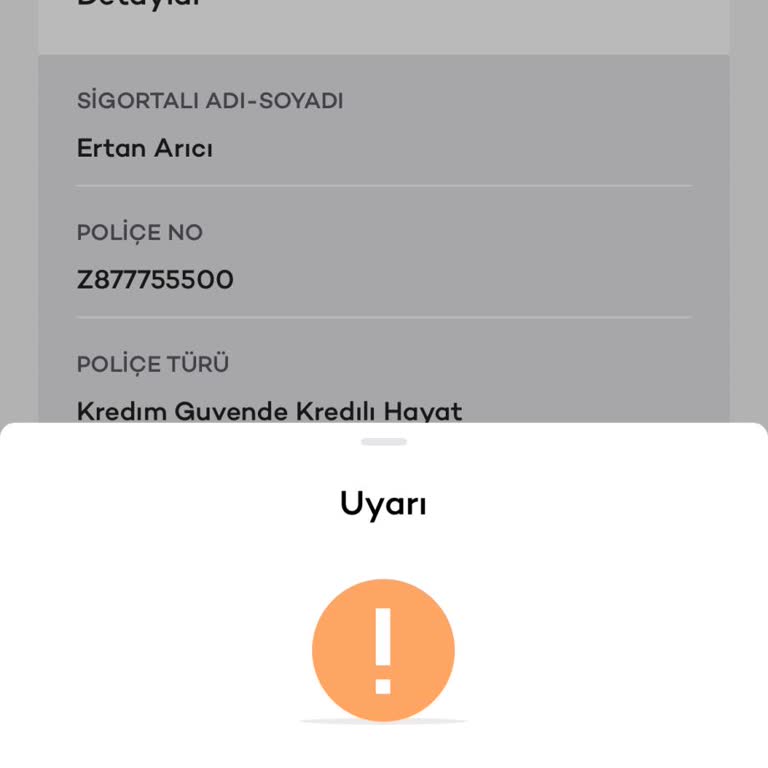 Krediye Bağlı Hayat Sigortası Prim İptal Talebim Reddedildi