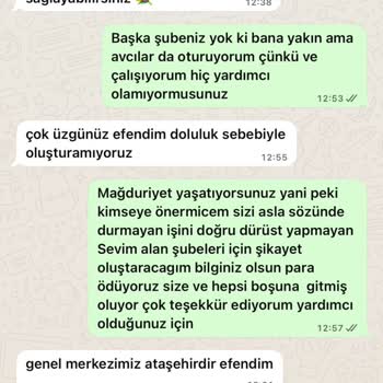 Şubelerde İlgisizlik Ve Çözüm Eksikliği Hayal Kırıklığı Yarattı