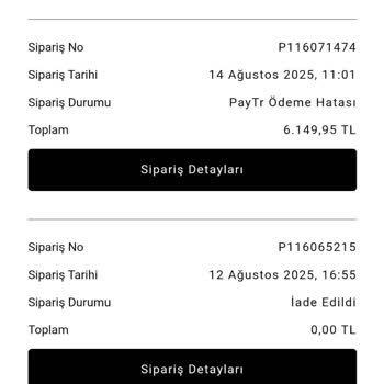 Stokta Olmayan Ürün İçin İki Kez Ödeme Alındı İade Süreci Belirsiz