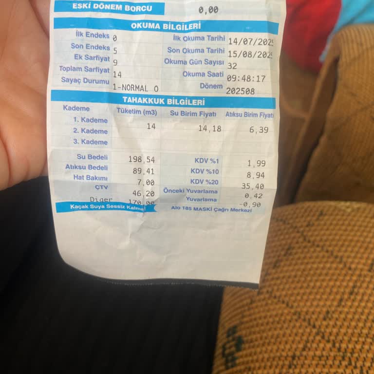 Beklenmedik Yüksek Su Faturası Ve Müşteri Hizmetlerine Ulaşamama Sorunu