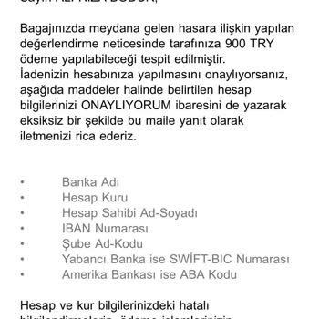 Pegasus Uçuşunda Hasarlı Bagaj Ve Yetersiz Ücret İadesi