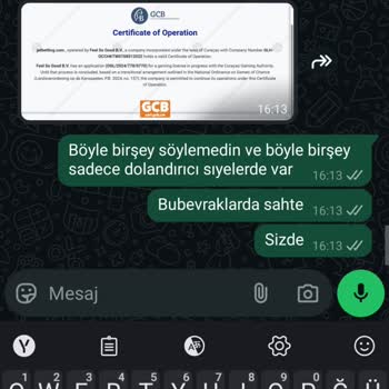 Jetbetting Para Çekme İşlemi İçin Ek Yatırım Şartı Mağduriyeti