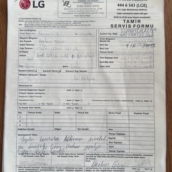 LG Klimam Sürekli Su Akıtıyor Servis Sorunu Çözemiyor Mağduriyetim Devam Ediyor