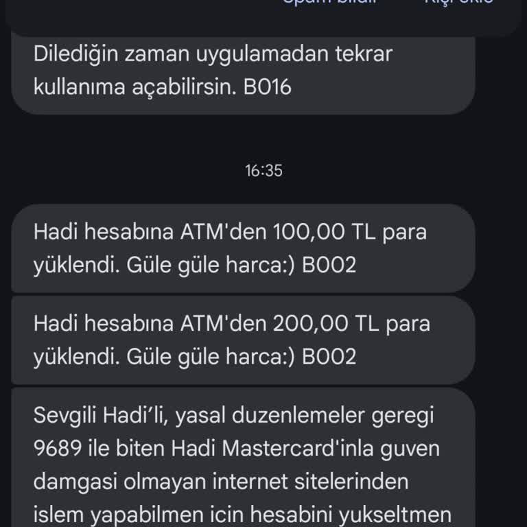 Hadi Kart Yaş Sınırı Olmamasına Rağmen İnternet Alışverişlerinde Kullanılamıyor