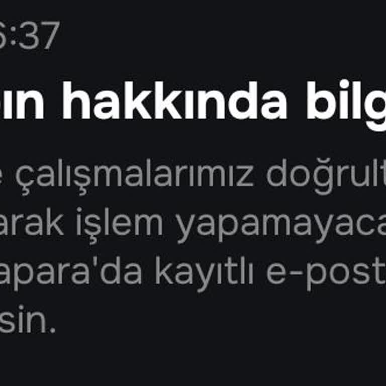 Papara Hesabım 74 Gündür Gerekçesiz Kısıtlandı, Bakiyeme Ulaşamıyorum Ve Mağduriyetim Giderilmiyor