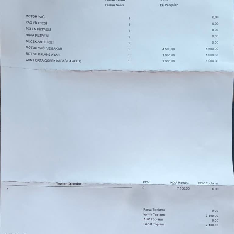 Ekspertiz Sonrası Araçta Ciddi Arızalar Ve Yetersiz Müşteri Hizmeti
