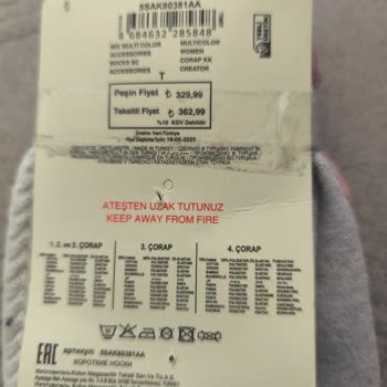 Koton Mağazasından Aldığım Çoraplarda Eksik Ürün Ve İade Sorunu