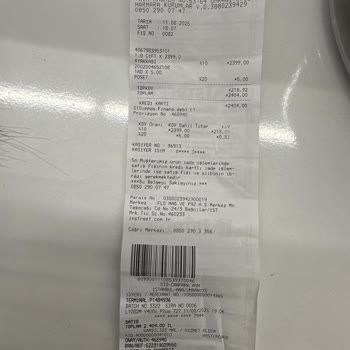 Bir Günlük Ayakkabıda Toz Sorunu Ve İade Reddiyle Mağduriyet