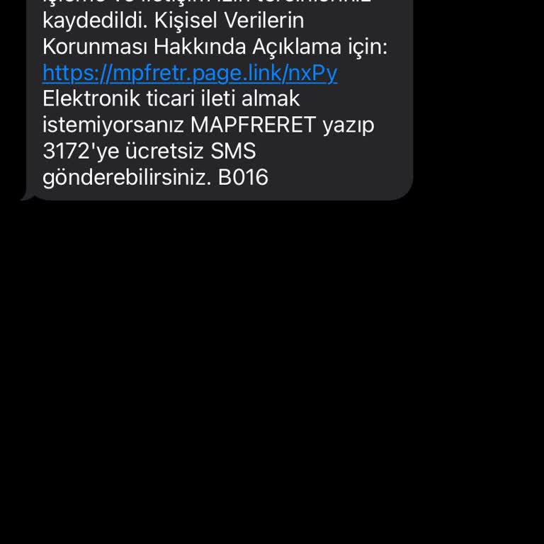 Bilgim Dışında Kişisel Verilerimle SMS Gönderildi!