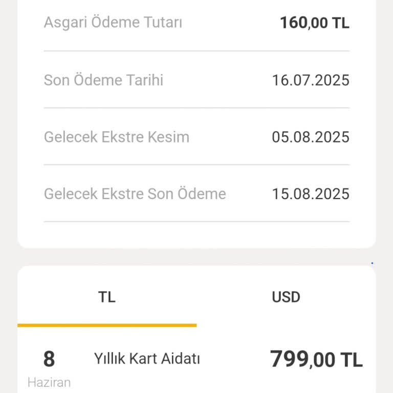 Kullanılmayan Kredi Kartıma Haksız Aidat İadesi Yapılmıyor