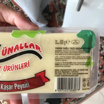 Satın Aldığım Kaşar Peynirinin Ambalajında Kıl Çıktı