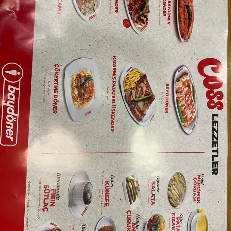 Baydöner Şubesinde Menü Sunumu Ve Fiyat Bilgilendirmesi Sorunu