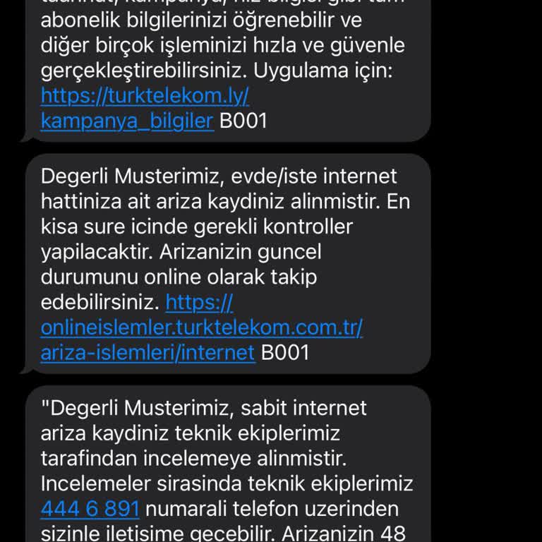 İnternet Kesintisi Nedeniyle Hizmet Alamıyor Mağduriyet Yaşıyorum