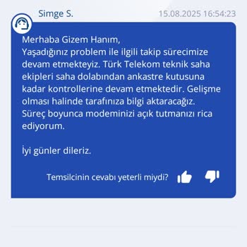 İnternet Kesintisi Nedeniyle İşim Aksıyor, Acil Çözüm Bekliyorum