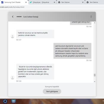 Samsung Galaxy A54'te Yanlış Hesap Tanımlama Ve Destek Eksikliği