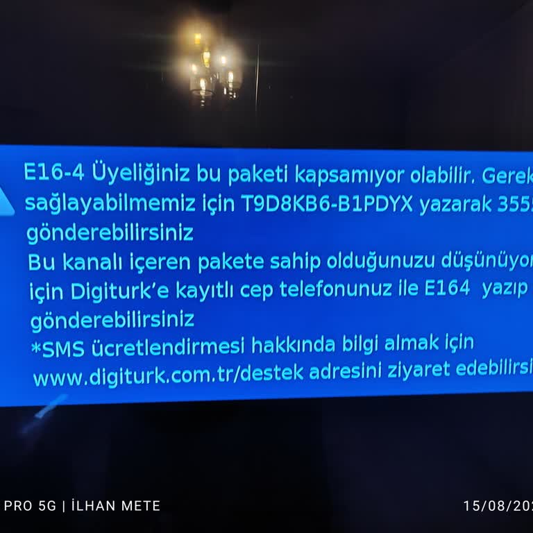 Digiturk Taraftar Paketinde Maç Yayınına Erişemiyorum Müşteri Hizmetlerine Ulaşamıyorum