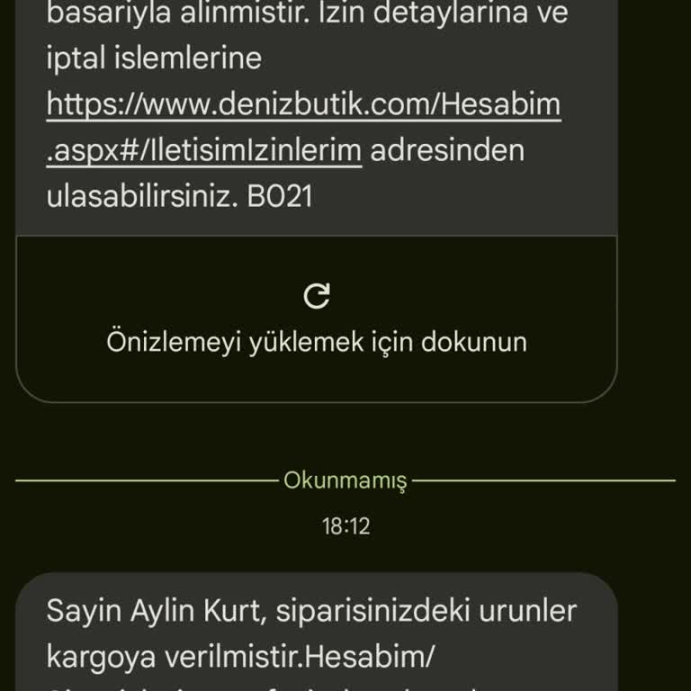 İptal Edilen Siparişim Kargoya Verildi, Ücret İadem Yapılmıyor