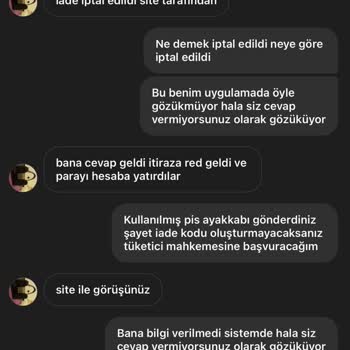 Kullanılmış Ürün Gönderildi, İade Ve Destek Süreci Tamamen Aksadı!