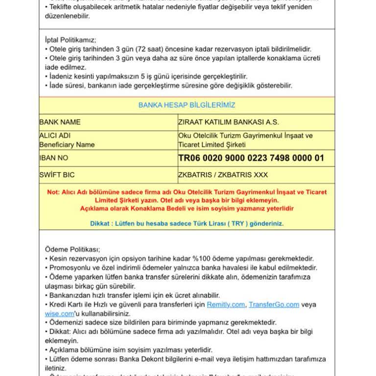 Rezervasyon Sonrası Mağduriyet Ve İletişim Problemleri