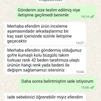 İade Süresi Geçti, Ücretim Hala Yatırılmadı Mağduriyet Yaşıyorum