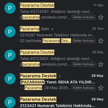Pazarama'da Alışverişlerim Sürekli İptal Ediliyor, Çözüm Sunulmuyor