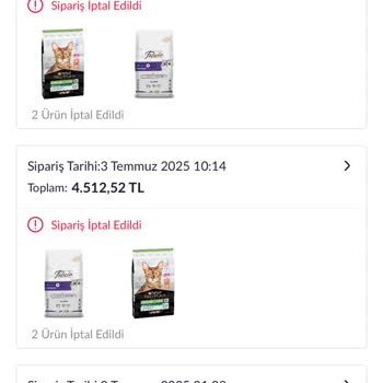 Pazarama'da Alışverişlerim Sürekli İptal Ediliyor, Çözüm Sunulmuyor