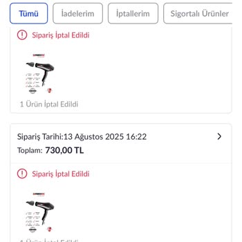 Pazarama'da Alışverişlerim Sürekli İptal Ediliyor, Çözüm Sunulmuyor