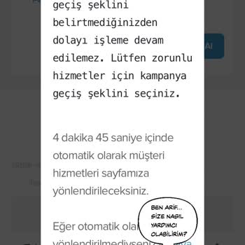 Yanlış Bilgi Ve Sistem Hatası Nedeniyle Kampanya Mağduriyeti