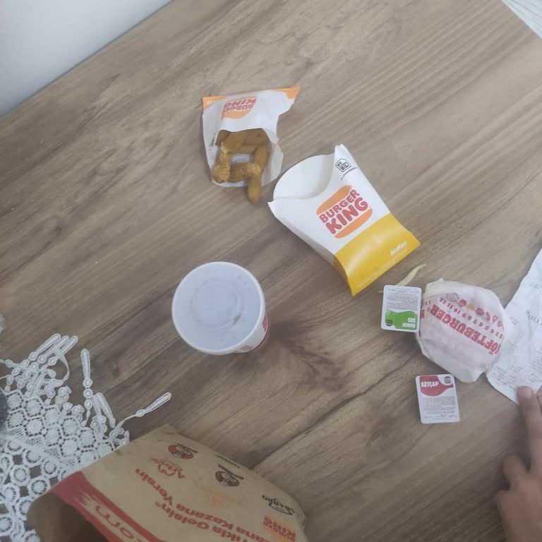 Burger King Siparişimde Eksik Ürünler Teslim Edildi